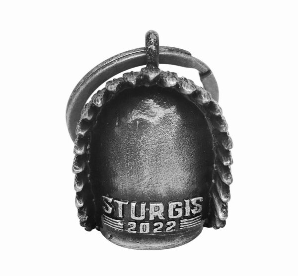 Native Indian Skull Motorcycle Bell - Image 4