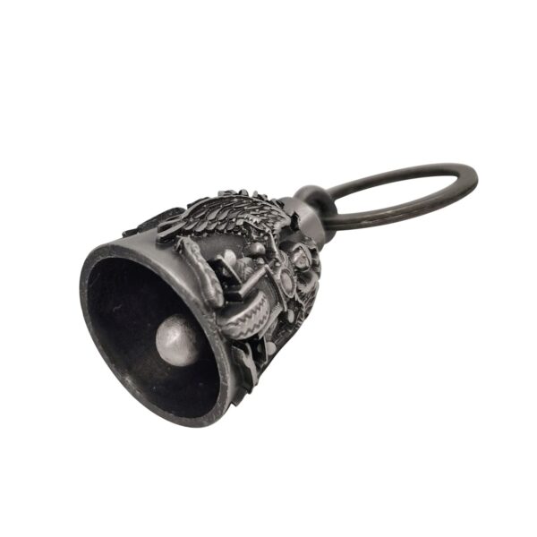 Biker Angel Riding Motorcycle Bell - Image 2
