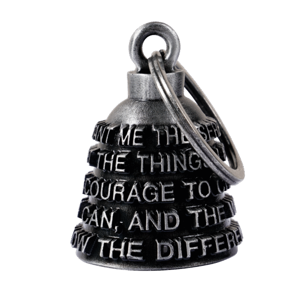 Serenity Prayer Motorcycle Bell - Image 2