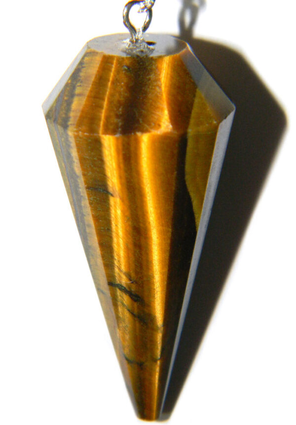 Tiger's Eye Chakra Pendulum - Image 3