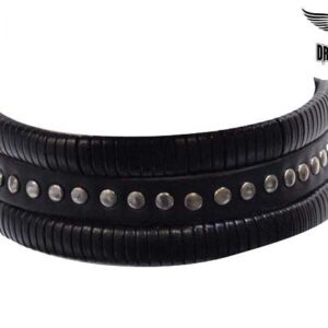 Necklace With Braid & Studs