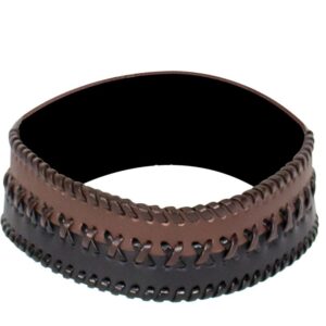 Brown & Black Braided Necklace