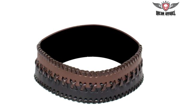 Brown & Black Braided Necklace