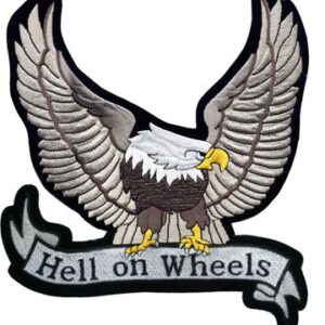 Silver Eagle Hell on Wheels Patch