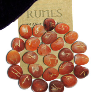 Carnelian Gemstone Runes