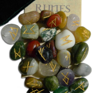 Multi Stone Agate Gemstone Runes