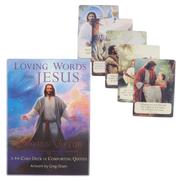 Loving Words From Jesus Oracle Cards - Image 4