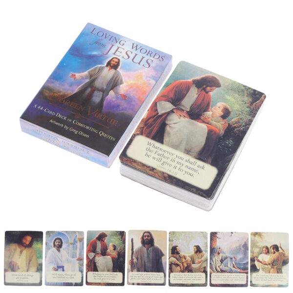 Loving Words From Jesus Oracle Cards - Image 3