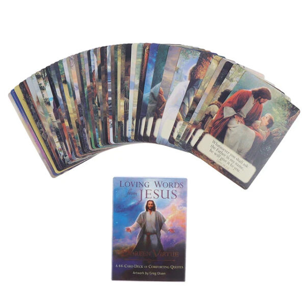 Loving Words From Jesus Oracle Cards - Image 5