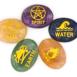The Elements - 5pc Gemstone Set