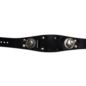 Watchband with Buffalo Head Nickels on Band
