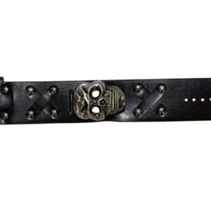 Watchband with Skull and Stud