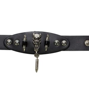 Wristband with Demonic Skull