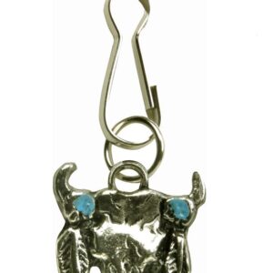 Steer Skull Zipper Puller