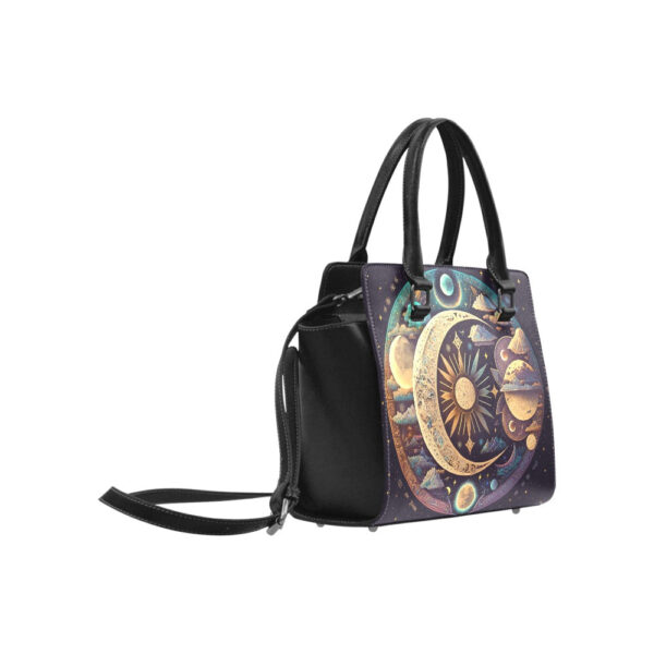Celestial Moon Sun Classic Shoulder Handbag - Image 5
