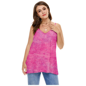 Pink Loose Summer Top