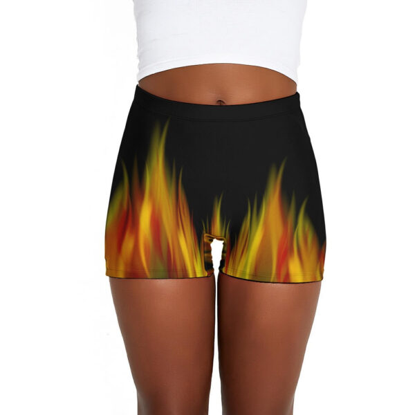 That Booty's On Fire Ladies Shorts - Image 4