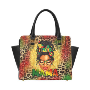 Mama Print Classic Shoulder Handbag