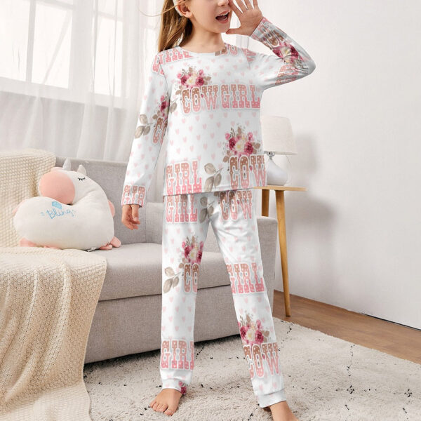 Cowgirl Girl's Pajama Set - Image 4