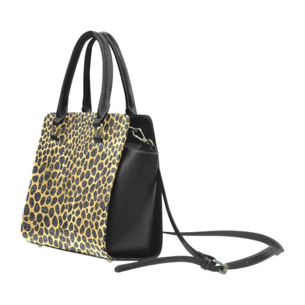 Leopard Print Classic Shoulder Handbag - Image 4