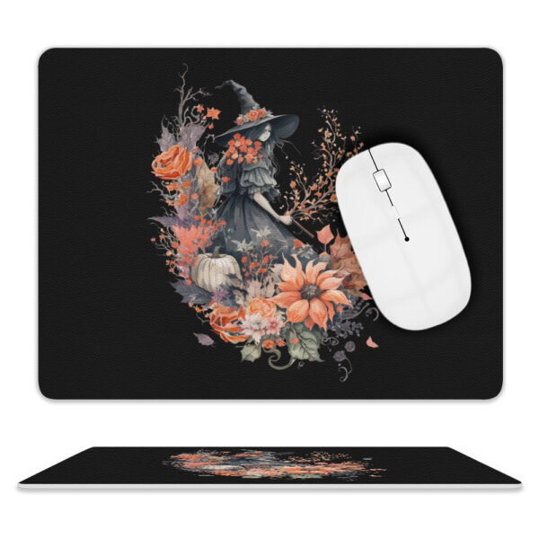 Witch Leather Mouse Pad
