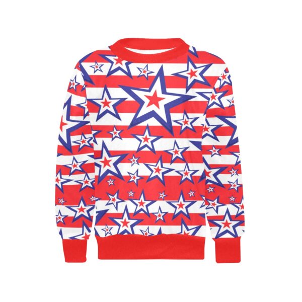 Girls' Star Patriotic Crew Neck Top (H49) - Image 4