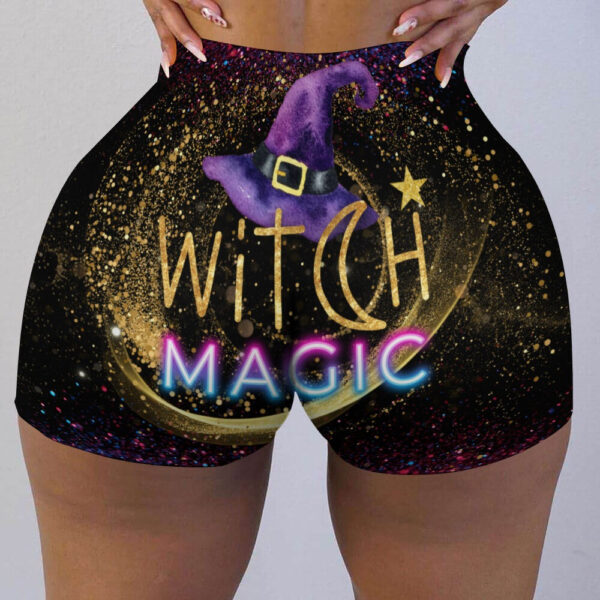 Witch Magic Ladies Shorts - Image 3