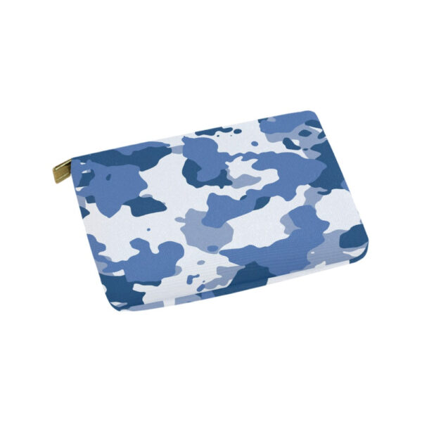 Blue Camo Small Carry-All Pouch - Image 4