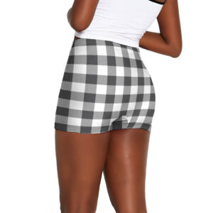 BW Plaid Ladies Shorts