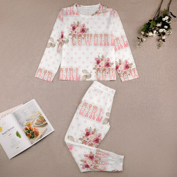 Cowgirl Girl's Pajama Set - Image 3