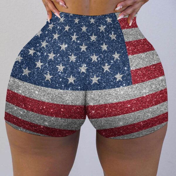 Flag Ladies Shorts - Image 4