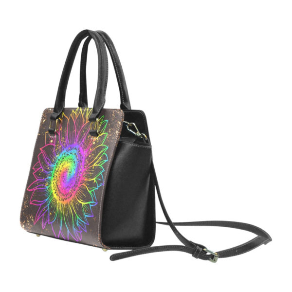 Colorful Sunflower Classic Shoulder Handbag - Image 3
