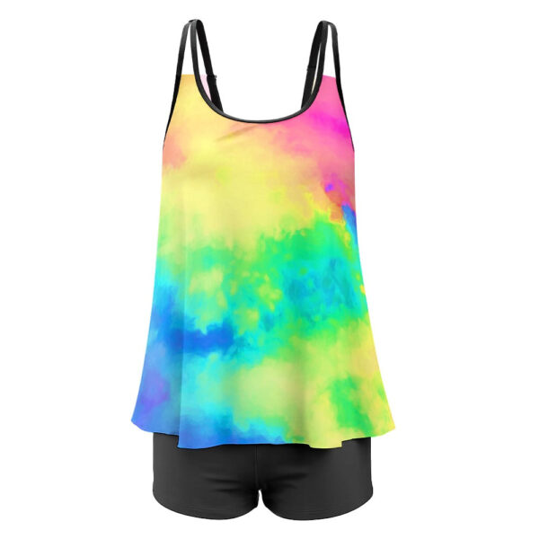 Bright Tie Dye Swimsuit