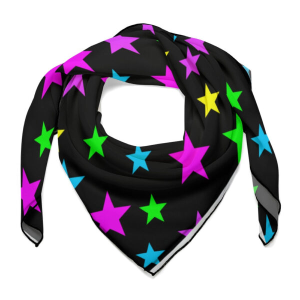 Stars Soft & Shiny Silk Scarves