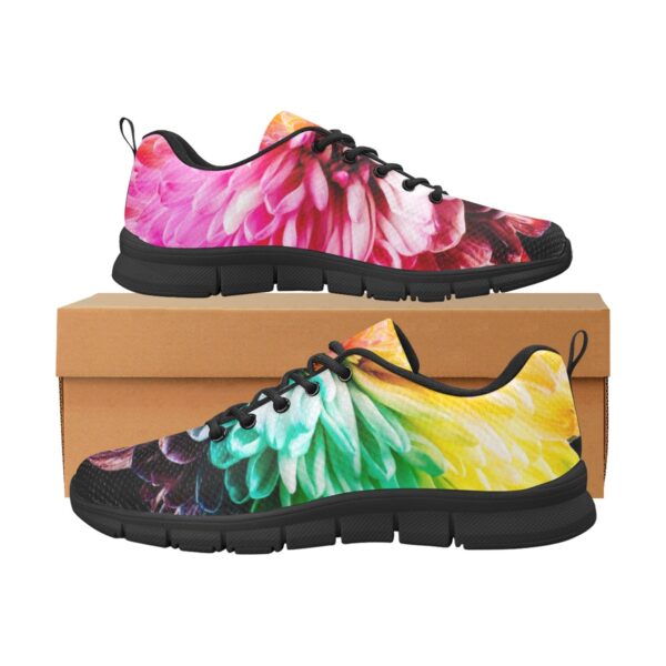 Women's Breathable Floral Sneakers - Image 2