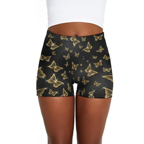Butterfly Ladies Shorts - Image 3
