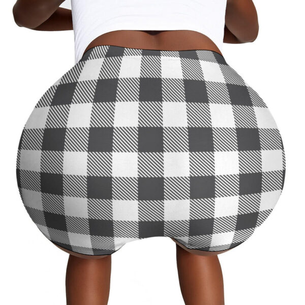BW Plaid Ladies Shorts - Image 2