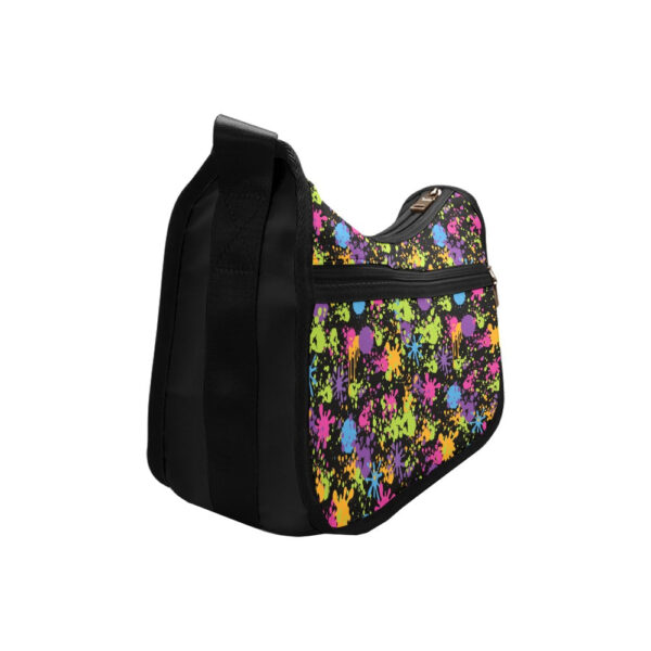 Neon Paint Splatter Shoulder Bag - Image 2