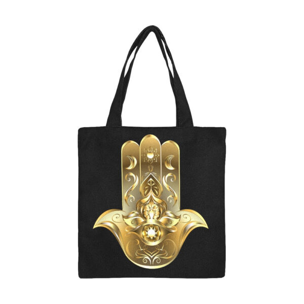 Hamsa Canvas Tote Bag - Image 2