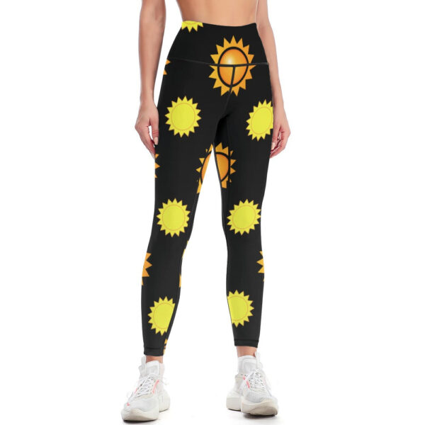 Sunny Side Up Women's Comfort Sports Yoga Pants - Image 5