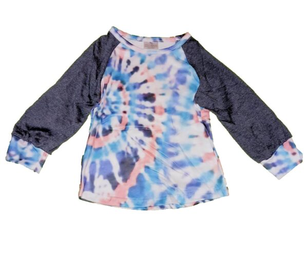 Tie Dye Top with Long Sleeves