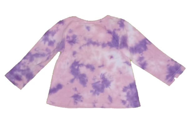 Pink Tie Dye Top & Pink Purple Spliced Jeans - Image 3