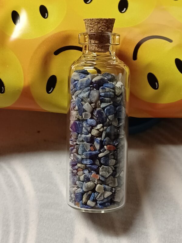 Gemstone Chip in Glass Bottle - Image 13