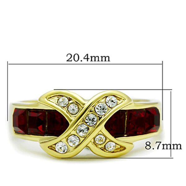 Siam Stainless Steel Ring - Image 2