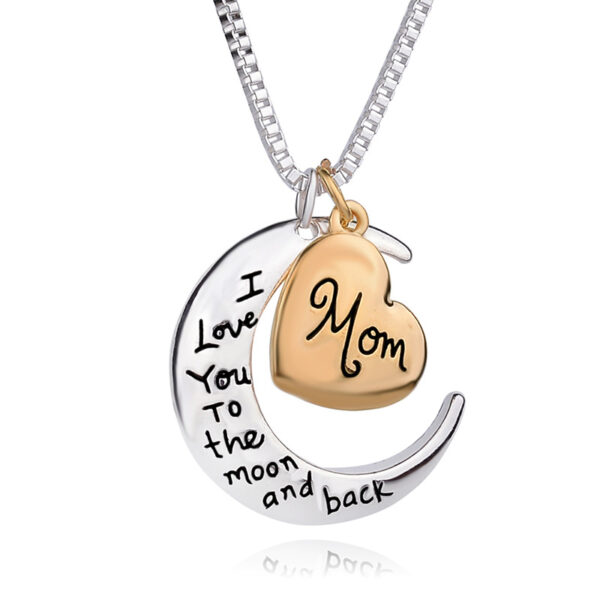 Mom Love You To The Moon Necklace - Image 6